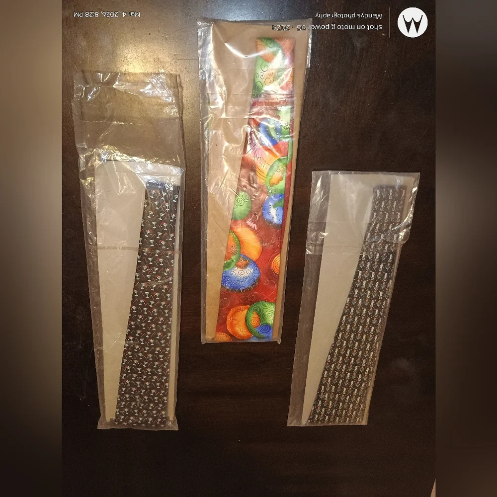 J. Garcia Festive Multicolor Tie Collection - Picture 2 of 2